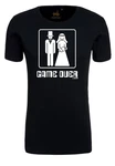 LOGOSHIRT T-Shirt Game Over Gelb/Weiß/Grau/Braun/Beige/Lila/Creme