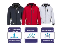 Blue Wave Funktionsjacke Jonas Herren Jacke Blau