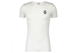 Scott Langarmshirt M Underwear Carbon S/sl Shirt Herren Creme/Weiß/Silber