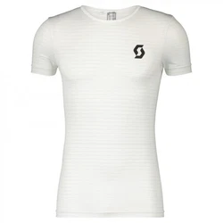 Scott Langarmshirt M Underwear Carbon S/sl Shirt Herren Creme/Weiß/Silber