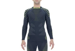 UYN Langarmshirt Resilyon Shirt Turtle Neck Herren Grün/Türkis
