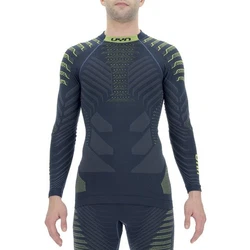 UYN Langarmshirt Resilyon Shirt Turtle Neck Herren Grün/Türkis