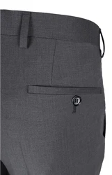 Roy Robson Bügelfaltenhose Slim Fit Dunkelgrau/Hellgrau/Grau