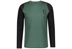 Scott Langarmshirt M Trail Progressive L/sl Shirt Herren Grün/Dunkelgrün