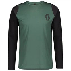 Scott Langarmshirt M Trail Progressive L/sl Shirt Herren Grün/Dunkelgrün
