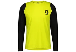 Scott Langarmshirt M Trail Progressive L/sl Shirt Herren Gelb