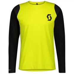 Scott Langarmshirt M Trail Progressive L/sl Shirt Herren Gelb