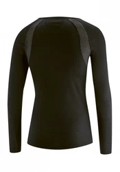 Gonso Langarmshirt Lissabon Dunkelgrün/Schwarz/Khaki
