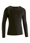 Gonso Langarmshirt Lissabon Dunkelgrün/Schwarz/Khaki