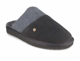 Pantoffel Perth Suede Hausschuh Merinowolle