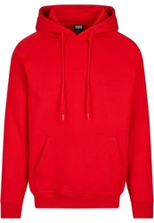 Urban Classics Herren Blank Hoody Kapuzenpullover rot