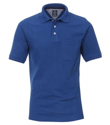 Redmond Poloshirt Piqu Polo-Shirt Blau/Dunkelblau