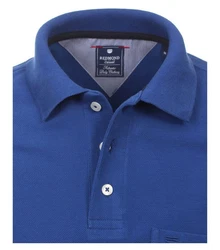 Redmond Poloshirt Piqu Polo-Shirt Blau/Dunkelblau