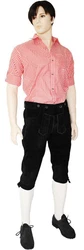 German Wear Trachtenlederhose GW830 Kniebundhose 