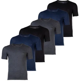 T-Shirt Herren T-Shirt, 6er Pack - RN Classic, Rundhals, (Packung, 6er Pack)