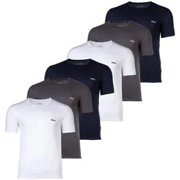 T-Shirt Herren T-Shirt, 6er Pack - RN Classic, Rundhals, (Packung, 6er Pack)