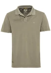 camel active Poloshirt Khaki/Dunkelgrün