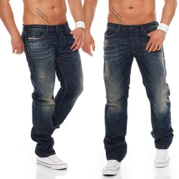 Regular-fit-Jeans Herren Waykee 0837A 5-Pocket-Style