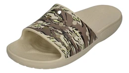 Classic Printed Camo Slide Keilpantolette Bone