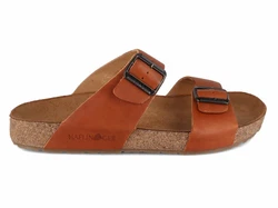 Haflinger Bio Sandale Andrea Orange/Braun/Beige