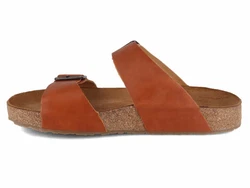 Haflinger Bio Sandale Andrea Orange/Braun/Beige
