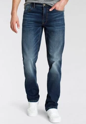 AJC Straight-Jeans Dunkelblau/Hellblau