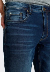 AJC Straight-Jeans Dunkelblau/Hellblau