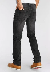 AJC Straight-Jeans Dunkelgrau/Schwarz/Grau/Hellgrau