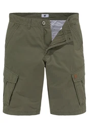 AJC Cargoshorts Dunkelgrün/Khaki/Grün
