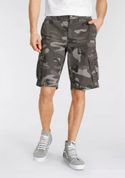 AJC Cargoshorts Dunkelgrün/Grau