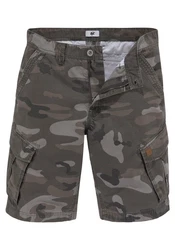 AJC Cargoshorts Dunkelgrün/Grau