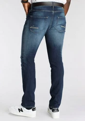 DELMAO Stretch-Jeans Reed Blau/Dunkelblau/Schwarz/Hellblau