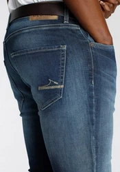 DELMAO Stretch-Jeans Reed Blau/Dunkelblau/Schwarz/Hellblau