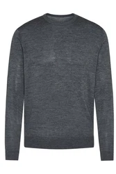 bugatti Pullover Strick mit Logostickerei 
