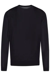 bugatti Pullover Strick mit Logostickerei 