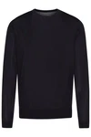 bugatti Pullover Strick mit Logostickerei 