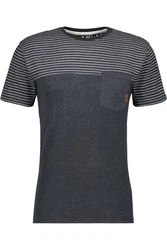 Alife & Kickin Rundhalsshirt Herren LeopoldAK Schwarz/Rot/Dunkelgrau/Dunkelblau/Grau
