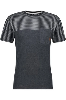 Alife & Kickin Rundhalsshirt Herren LeopoldAK Schwarz/Rot/Dunkelgrau/Dunkelblau/Grau