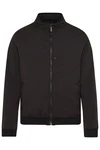 bugatti Blouson mit Stehkragen Schwarz/Dunkelgrau/Braun