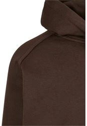Urban Classics Herren Blank Hoody Kapuzenpullover Dunkelbraun/Khaki/Grau/Braun/Dunkelgrün