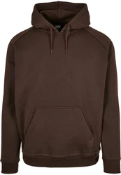 Urban Classics Herren Blank Hoody Kapuzenpullover Dunkelbraun/Khaki/Grau/Braun/Dunkelgrün