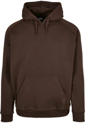 Urban Classics Herren Blank Hoody Kapuzenpullover Dunkelbraun/Khaki/Grau/Braun/Dunkelgrün