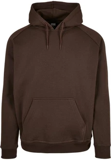 Urban Classics Herren Blank Hoody Kapuzenpullover Dunkelbraun/Khaki/Grau/Braun/Dunkelgrün