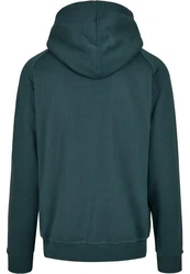 Urban Classics Herren Blank Hoody Kapuzenpullover Dunkelgrün/Grün/Türkis