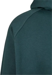 Urban Classics Herren Blank Hoody Kapuzenpullover Dunkelgrün/Grün/Türkis