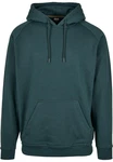Urban Classics Herren Blank Hoody Kapuzenpullover Dunkelgrün/Grün/Türkis