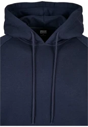 Urban Classics Herren Blank Hoody Kapuzenpullover Dunkelblau/Blau
