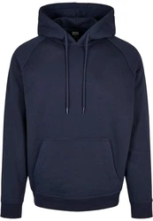 Urban Classics Herren Blank Hoody Kapuzenpullover Dunkelblau/Blau