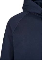 Urban Classics Herren Blank Hoody Kapuzenpullover Dunkelblau/Blau