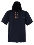 Lavecchia T-Shirt Herren T-Shirt mit Kapuze LV-609 Schwarz